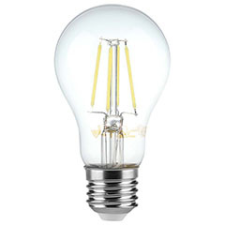  LED lámpa E27 Filament (6W/300°) Körte A67 - meleg fehér izzó