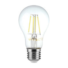  LED lámpa E27 Filament (6W/300°) Körte - meleg fehér izzó