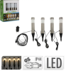  LED lámpa leszúrós 33cm 4db leszúrós lámpa egy csomagban