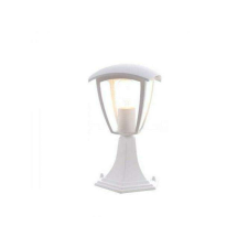  LED lámpatest , E27-es foglalat , állólámpa , 29 cm , kültéri , matt fehér , IP44 kültéri világítás
