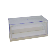  Led Lighted White Base Vitrin 1:24 / 1:43 / 1:64 makett