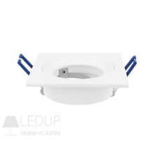 LED line ® downlight aluminium square white matte világítás