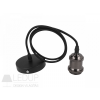 LED line ® Suspended luminaire 1xE27 aluminum pearl black
