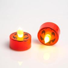  Led mécses szett, halloween, tök. 2db/cs. dekorációs kellék