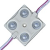 LED modul 1.44 Watt (2835x4/150°/IP68) - 6000K hideg fehér