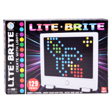 LED mozaik tábla lámpákkal puzzle Lite brite ZA4188 puzzle, kirakós
