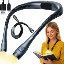  LED Nyaklámpa Olvasáshoz – USB-C tölthető, állítható fényerővel, Izoxis világítás