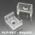 LED Profiles ALP-002 Tartó-, rögzítő elem LED profilhoz, műanyag