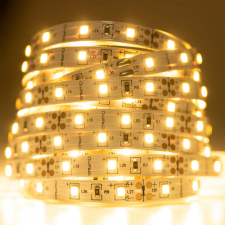 LED szalag szalag 12V 240W 3000LED 2835 meleg 8mm tekercs 50m világítási kellék