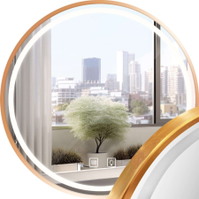  LED Tükör 70cm MMJ BRUSH ROSE GOLD bútor