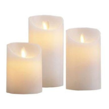  LED Viasz Dekorlámpa szett, 3db, 0.5W világítás