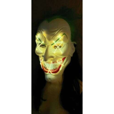 Ledes világító Joker maszk farsangi jelmez kiegészítő jelmez