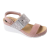 Ledi 107 Szandál púder/ezüst színű (37-es méret)