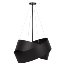 Ledlux LX-1363 függesztett mennyezeti lámpa,1xE27, fekete világítás