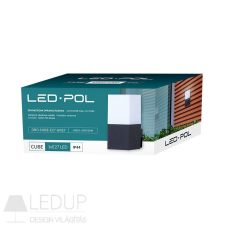 LEDPOL ORO-CUBE-E27-GREY kültéri világítás