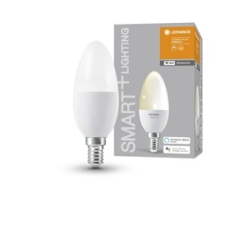 Ledvance 4058075485532 Smart+ Wifi vezérlésű 5W 2700K E14 dimmelhető gyertya LED fényforrás izzó