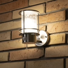 Ledvance Gmbh Ledvance Endura Classic Post Up 1xE27 IP44 kültéri fali lámpa mozgásérzékelővel kültéri világítás