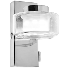 Ledvance Gmbh Ledvance Orbis Flame szabályozható fürdőszobai fali LED lámpa króm színben világítás