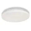 Ledvance Gmbh Osram Ceiling Round Sensor fürdőszobai mennyezeti LED lámpa hang és fényérzékelővel, 37 cm, 24 W, 6500 K, 1920 lm, matt fehér színben