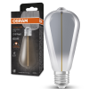 Ledvance Gmbh Osram E27 LED 2,2W, 60 lm, 1800 K, candlelight, füstszínű üveg-5 W izzó helyett - Vintage 1906 Classic Edison Smoke filament