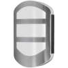Ledvance Gmbh Osram kültéri fali LED lámpa, melegfehér, 12 W (Endura Style Plate)