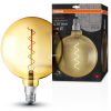 Ledvance Gmbh Osram Vintage Big Globe E27 4W 300lm 2000K szabályozható, brostyán - 28W izzó helyett