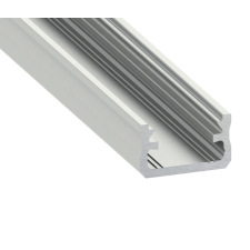 LEDvonal Alumínium U profil LED szalaghoz , 2 méter/db , VÍZTISZTA fedővel , CLICK világítás