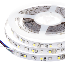 LEDvonal LED szalag , 5050 , 60 led/m , 14,4W/m , RGBCW , 10 mm , CW = hideg fehér IP65 világítás