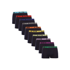 Lee Cooper 10PACK férfi boxeralsó Lee Cooper kék (LCUBOX10P0101-1410367) XL férfi alsó