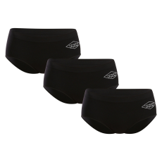 Lee Cooper 3PACK fekete Lee Cooper női alsók (PO41174) L