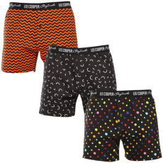 Lee Cooper 3PACK tarka Lee Cooper férfi bő szárú boxeralsó (3xPO38811/1) XL