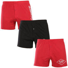 Lee Cooper 3PACK tarka Lee Cooper férfi bő szárú boxeralsó (3xPO38819/2) L