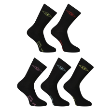 Lee Cooper 5PACK zokni Lee Cooper fekete hosszú (PO41029-1) L