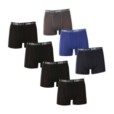 Lee Cooper 7PACK Férfi boxeralsó Lee Cooper többszínű (PO41014-mix) L férfi alsó