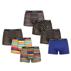 Lee Cooper 7PACK Férfi boxeralsó Lee Cooper többszínű (PO41015-mix) XL