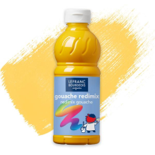 Lefranc Bourgeois Redimix tempera, 500 ml - aranysárga tempera