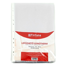 Lefűzhető genotherm FORTUNA A/4 40 mikron narancsos 100 db/csomag lefűző