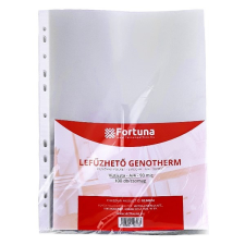 Lefűzhető genotherm FORTUNA A/4 90 mikron víztiszta 100 db/csomag lefűző