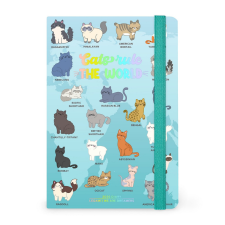 Legami S.p.A. AG2612126 Legami határidőnapló (12x18 cm), heti, cicás, 2026 határidőnapló