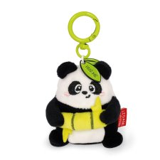 Legami S.p.A. Legami kulcstartó, plüss figurával, panda HOME kulcstartó