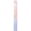 Legami S.p.A. Legami vonalzó, 15cm, macskás, rózsaszín STATIONERY