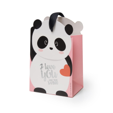 Legami Srl Legami ajándéktasak (S 10x15x6,5 cm), pandás PARTY ajándéktasak