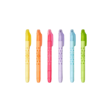 Legami Srl Legami szövegkiemelő, radír végű, 6-szín/szett STATIONERY filctoll, marker