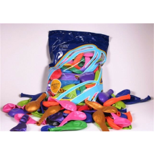  Léggömb, 24 cm, gyöngyházfényű, vegyes szín party kellék