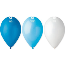 . Léggömb, 26 cm, kék party kellék