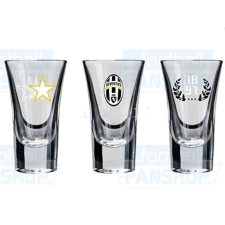 Legjobb ajándékok tára Kft. Juventus stampedlis pohár 50 ML 3 db-os pálinkás pohár
