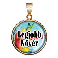  Legjobb Nővér – medál lánccal vagy kulcstartóval medál