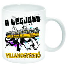 Legjobb villamosvezető...bögre (feliratozható) bögrék, csészék