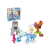 LEGO ® (10418) Duplo - Elsa és Bruni az elvarázsolt erdőben