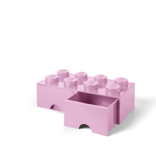 LEGO 40061738 Fiókos tárolódoboz (4x2) - Rózsaszín (RC40061738) bútor